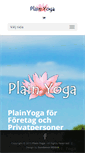 Mobile Screenshot of plainyoga.se